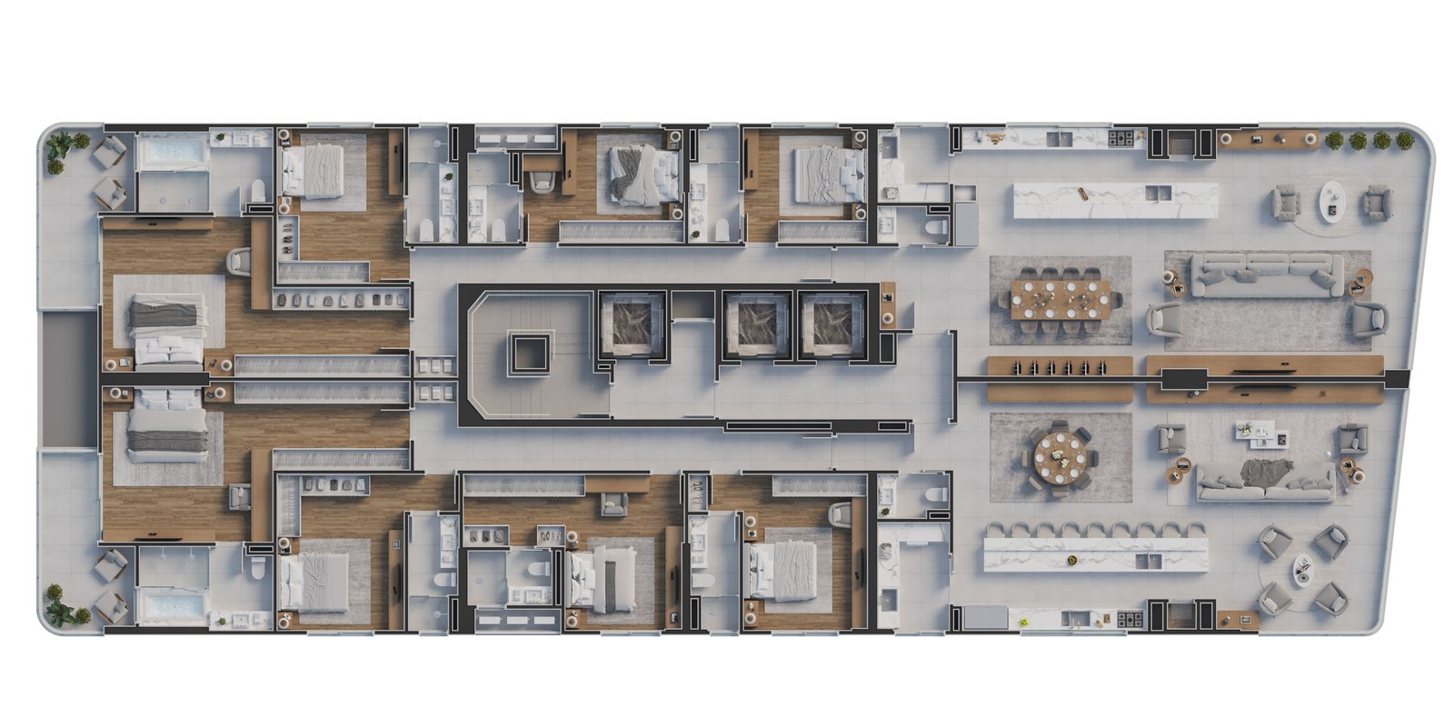 Apartamento, LEGEND VILA RICA, Meia Praia