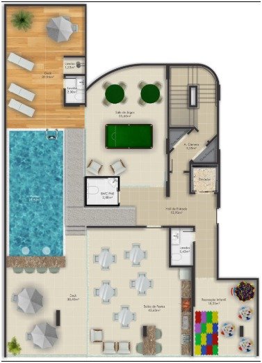 Apartamento, IMPÉRIO DAS ÁGUAS, Meia Praia