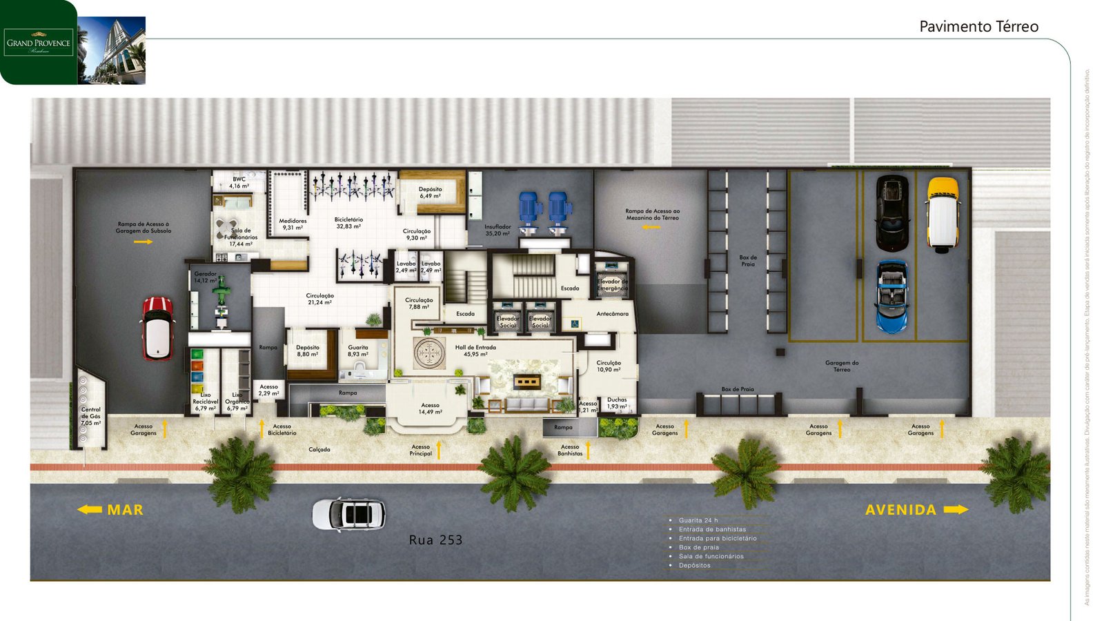 Apartamento, GRAND PROVENCE, Meia Praia