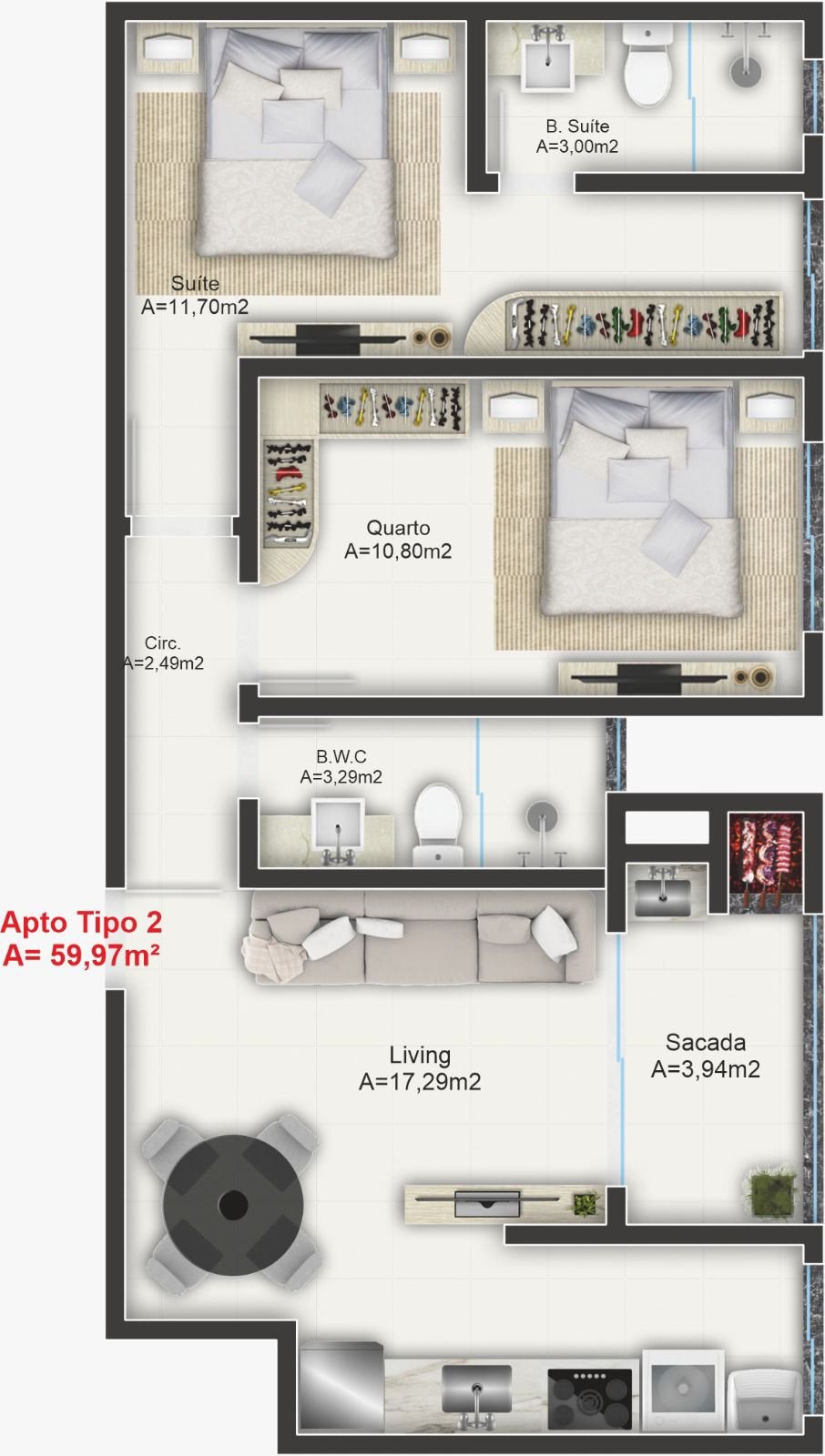 Apartamento, ACQUA, Morretes