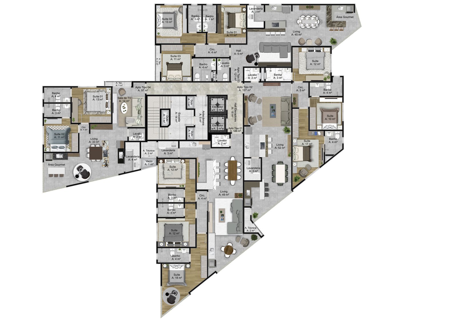 Apartamento, BEACH HOUSE, Balneário Perequê