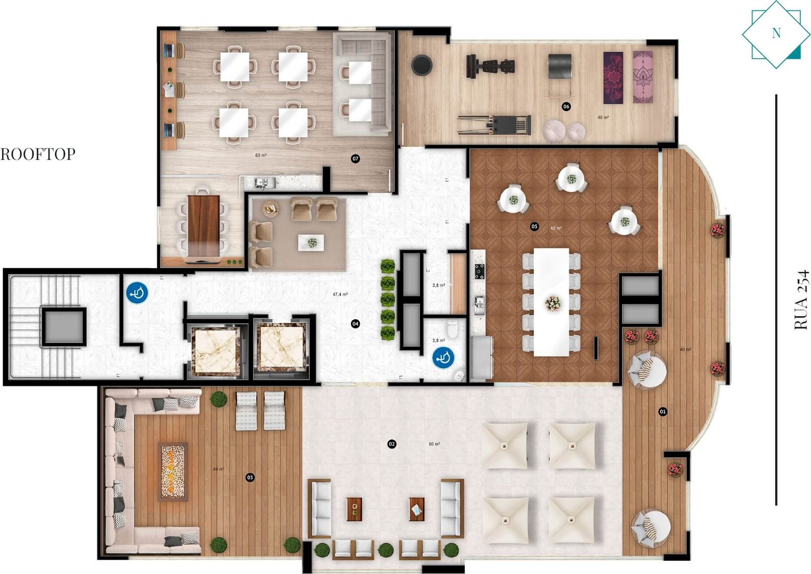 Apartamento, MAISON LAFAYETTE, Meia Praia