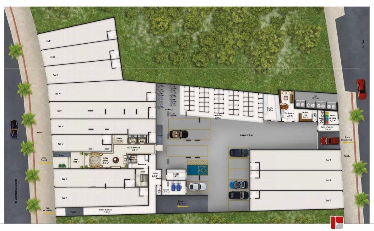 Loja-Salão, 107 m² - Foto 1