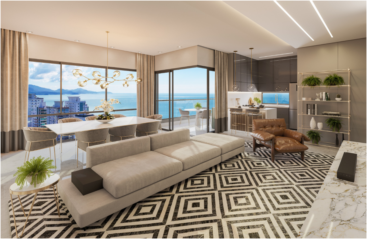 Apartamento, PIER MONTE CARLO, Balneário Perequê